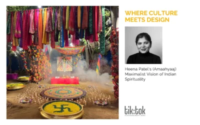 Where Culture Meets Design – Heena Patel’s (Amaahyaaj) Maximalist Vision of Indian Spirituality